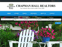 Tablet Screenshot of chapmanhallrealtors.com